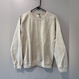 Joe’s USA Beige Pull Over Sweatshirt